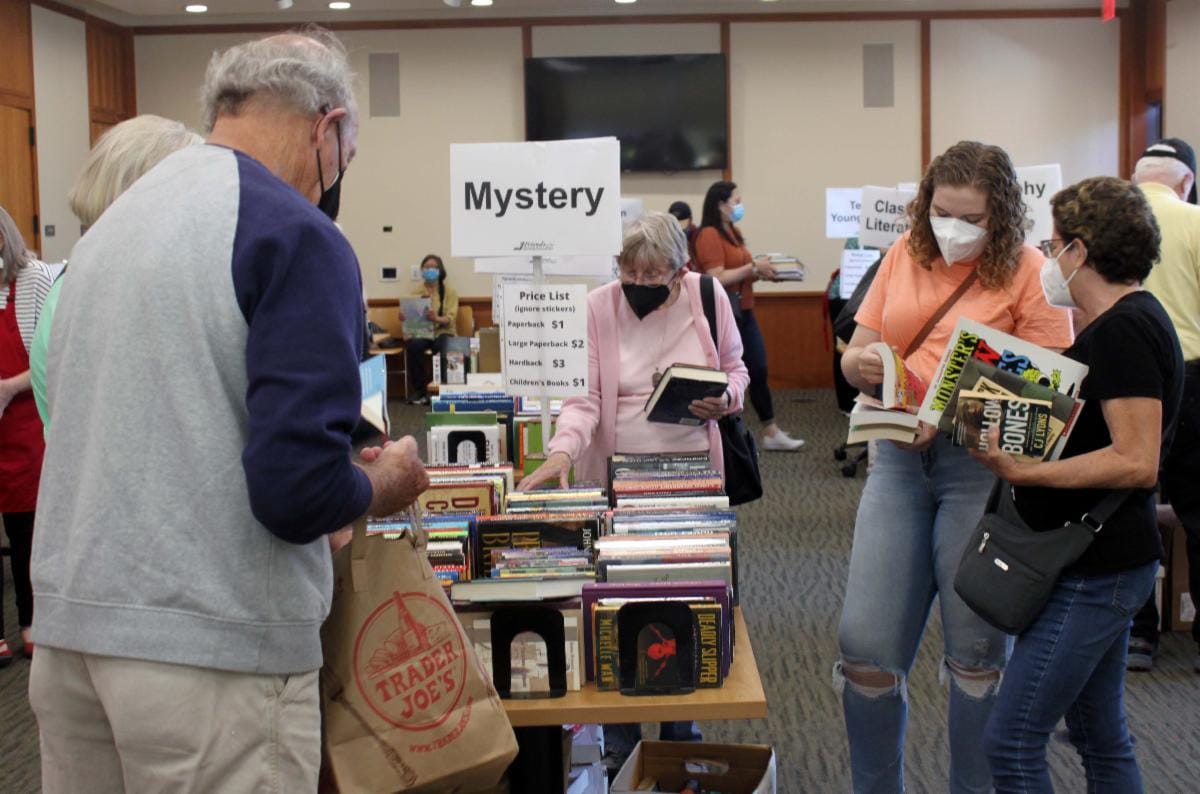 Summer Pop-Up Book Sale a Big Success