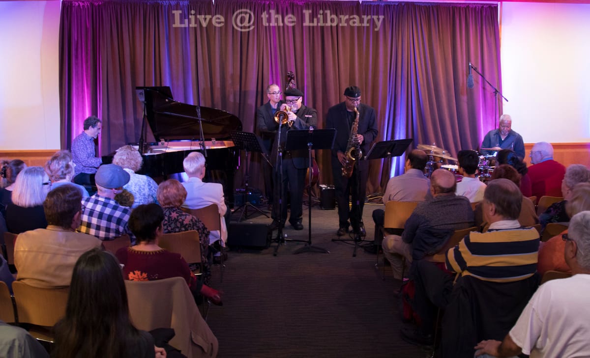 Live @ the Library 2019 Concert Series Closes with Dmitri Matheny Quintet