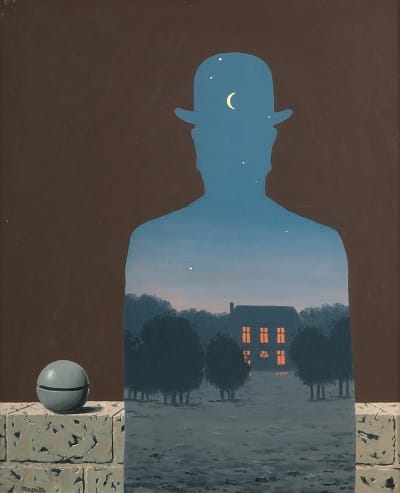 Magritte draws a crowd